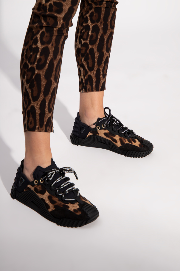 Dolce & gabbana leopard sneakers best sale